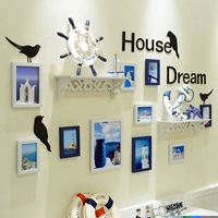 Белый/синий (Средиземноморье)