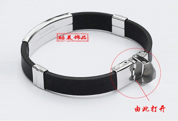 Phiên bản Hàn Quốc của cặp đôi vòng tay có thể là chữ thủy triều nam và nữ thời trang vòng đeo tay silicone sinh viên bạn gái anh em vòng đeo tay tùy chỉnh vòng ngọc bích