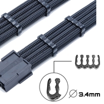 Module cable management cable comb artifact acrylic cable management comb power cord acrylic cable management clip motherboard cable management graphics card cable