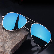 Sun glasses for men and women colorful toad mirror Tide people reflective sunglasses UV sun glasses driving mirror