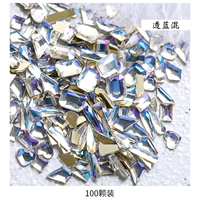 Проходящее синее смешанное золотое основание (100 смешанных)