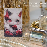 Индивидуальная карта Scratch Rose Cat