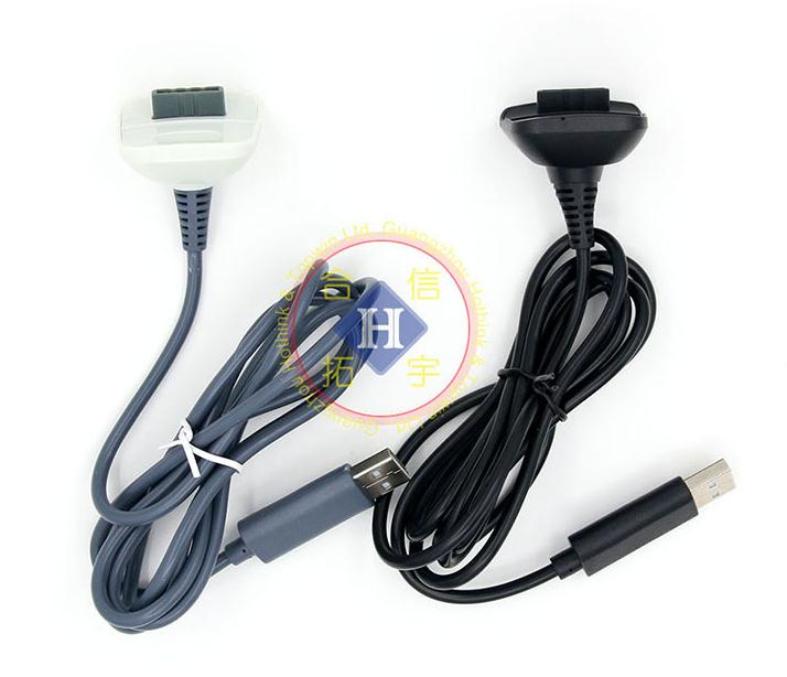 Bộ điều khiển không dây XBOX360 Cáp sạc USB Bộ điều khiển không dây 360E sang cáp có dây - XBOX kết hợp tay cầm chơi game pubg