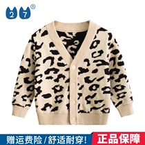 27kids childrens clothing autumn boys autumn Korean childrens sweater knitwear childrens sweater small childrens coat manufacturers