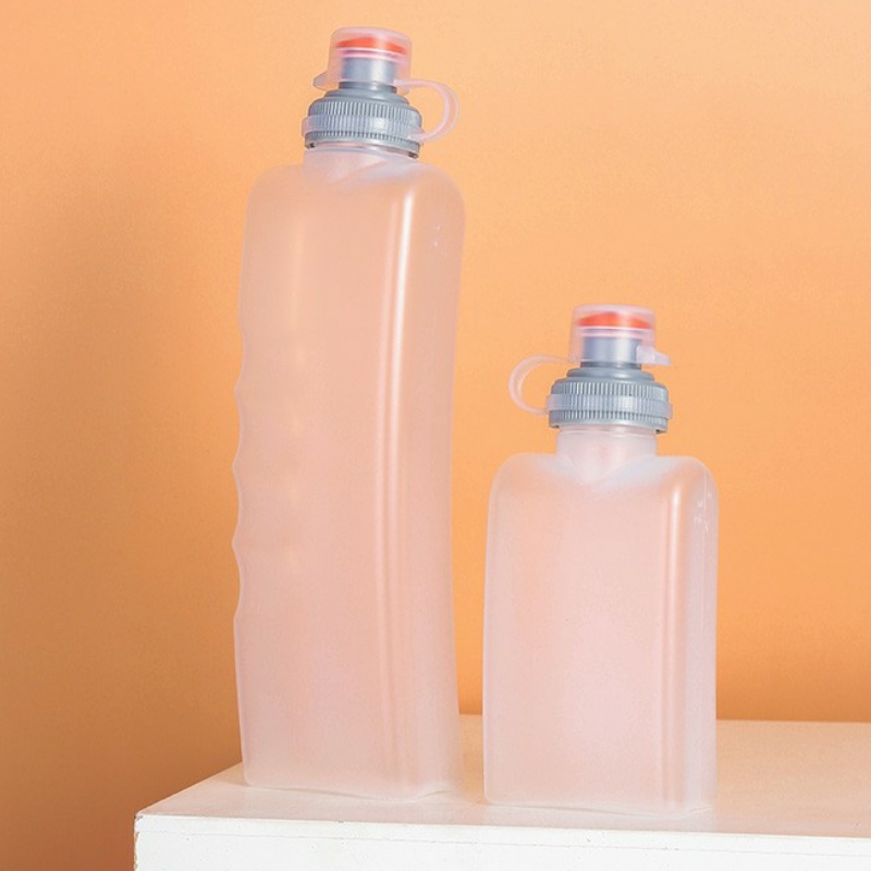 Outdoor sports running kettle marathon portable soft water cup large capacity dust-proof squeeze water bottle 300ml-Taobao