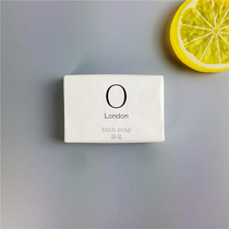 O London Bath Soap Bath soap Body soap Moisturizing White refreshing cleansing Bath Soap 30g