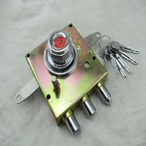 Old fashioned security door automatic lock Jiawei stone cattle automatic touch lock body blade lock core upgrade cross key lock core