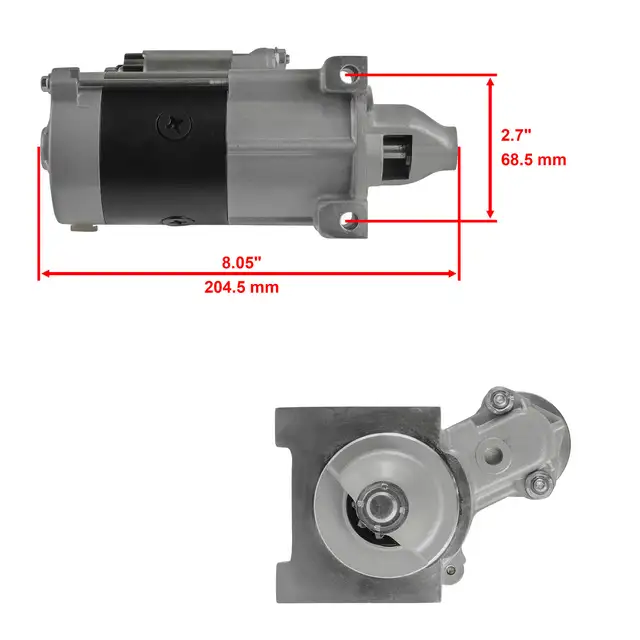 Пусковой двигатель Kawasaki John Deere 428000-3131, пусковой двигатель 21163-7028