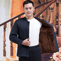 Super thick camel cotton warm coat men thick plus sweater cotton cotton cotton cotton cotton cotton cotton in old autumn clothes wear old man winter clothes