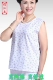 Mama đồ lót trung niên vest bà cotton ông già áo rộng bà già mùa hè áo thun mỏng không tay - Áo vest