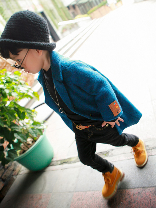 Manteau pour garcon en de laine - Ref 2161289 Image 11