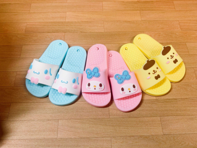 taobao agent [MH Nanjing physical store] BJD/SD six -point size big ear dog series small slippers daily wind shooting