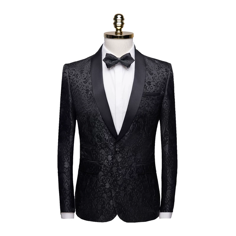 Мужской трендовый классический пиджак костюм, платье, Slim fit, корейский стиль, интернет-звезда