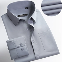 Серая модальная ткань, без карманов, версия с длинными рукавами.