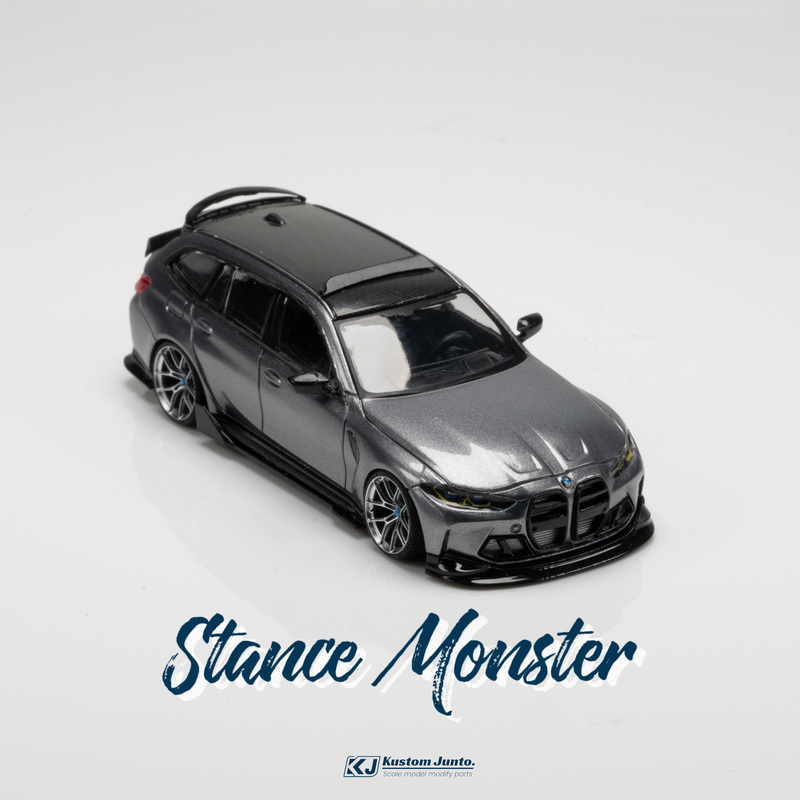 Kj Model Bmw M3T G81 1:64 Stancemonster Appearance Kit Suitable for Minigt Kj Model Bmw M3T G81 1:64 Stancemonster Appearance Kit Suitable for Minigt