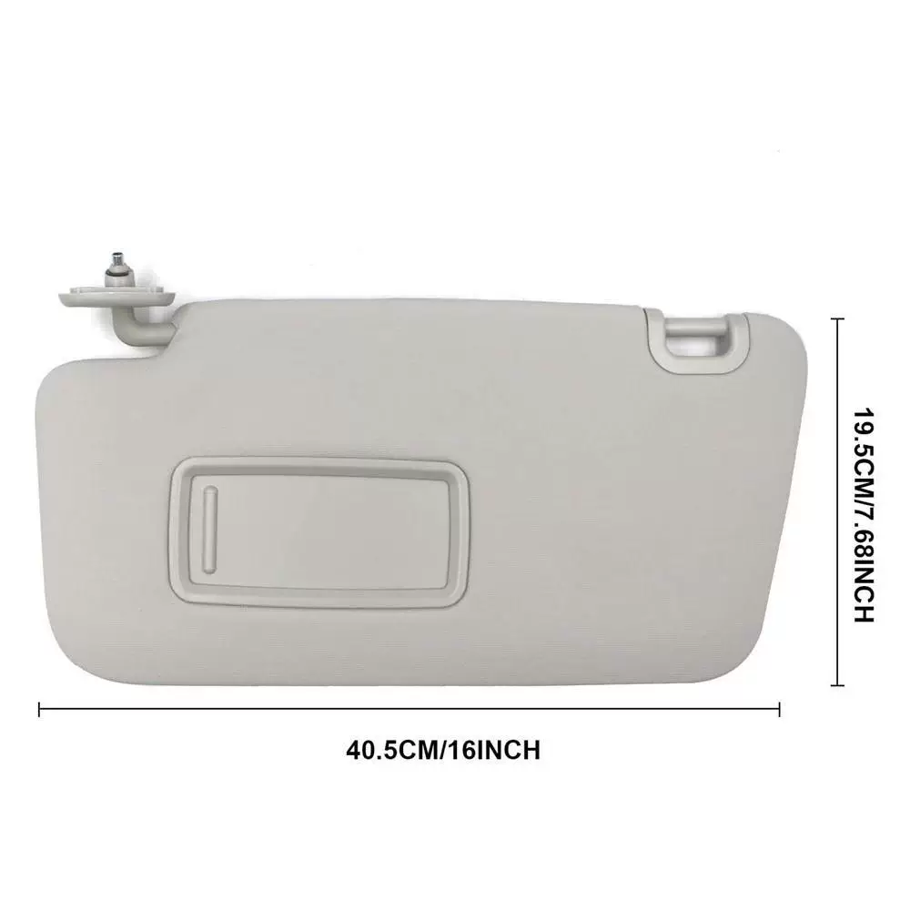 Подходит для Subaru 09-10-11-12-13 Forester солнцезащитный козырек для водителя серый козырек с элементом зеркала для макияжа
