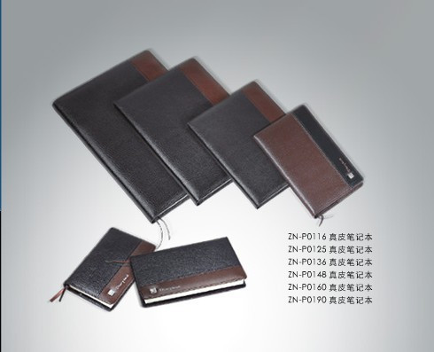ZONO Zhuoneng P0190 Zhuoneng Leather Notebook Leather Notepad (8X12 5cm)