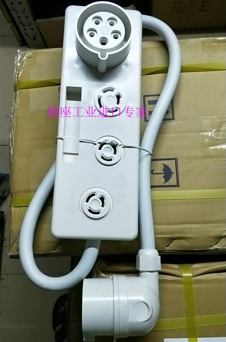 Lead-hanging row plugging suit 3 4 4 5 holes Packaged 380V for use