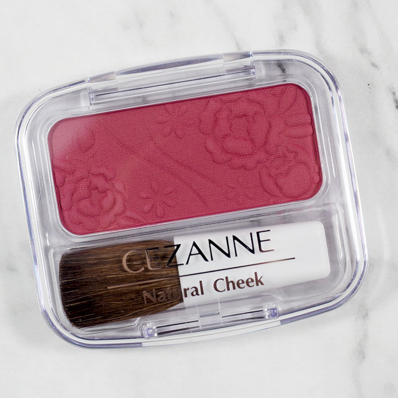 Nhật Bản CEZANNE Qian Shi Li Đơn sắc Blush Trang điểm màu nude Âm thanh nổi tự nhiên Khắc đỏ tự nhiên Màu mới 16 - Blush / Cochineal phấn má 3ce rose beige