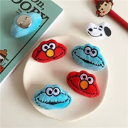 Phim hoạt hình dễ thương của Hàn Quốc và Nhật Bản Sesame Street Trâm Pin Phụ kiện Huy hiệu Vải động vật Pin Trang trí Quần áo - Trâm cài