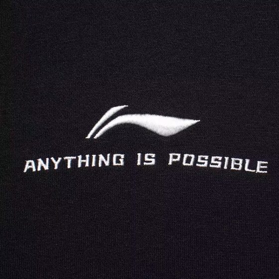 李宁卫衣春秋新款男女同款美式复古宽松连帽情侣休闲早春运动上衣