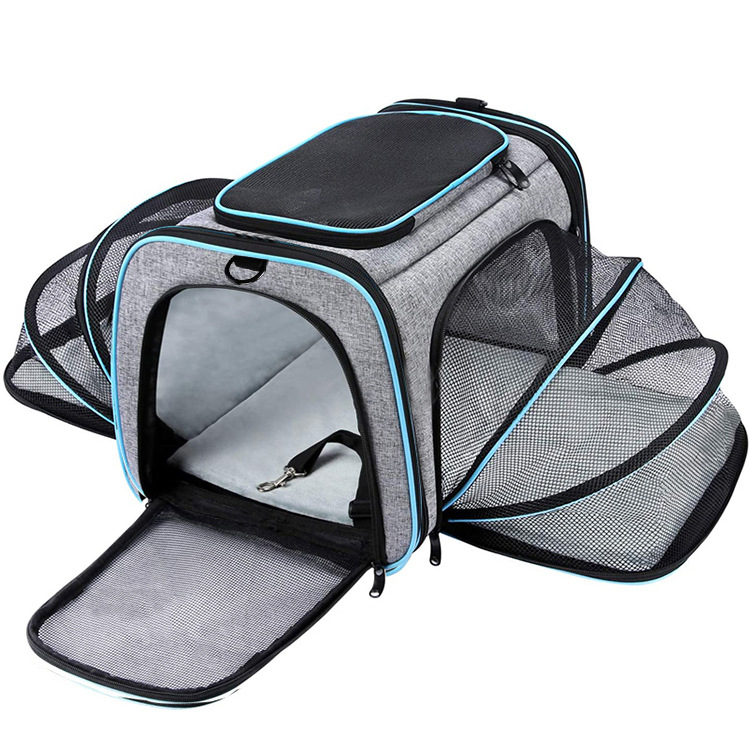Cat Bag Out of Portable Expandable Carry-on Satchel Breathable Cat Bag Large Capacity Pet Dog Dog Out Bags Can Be Folded