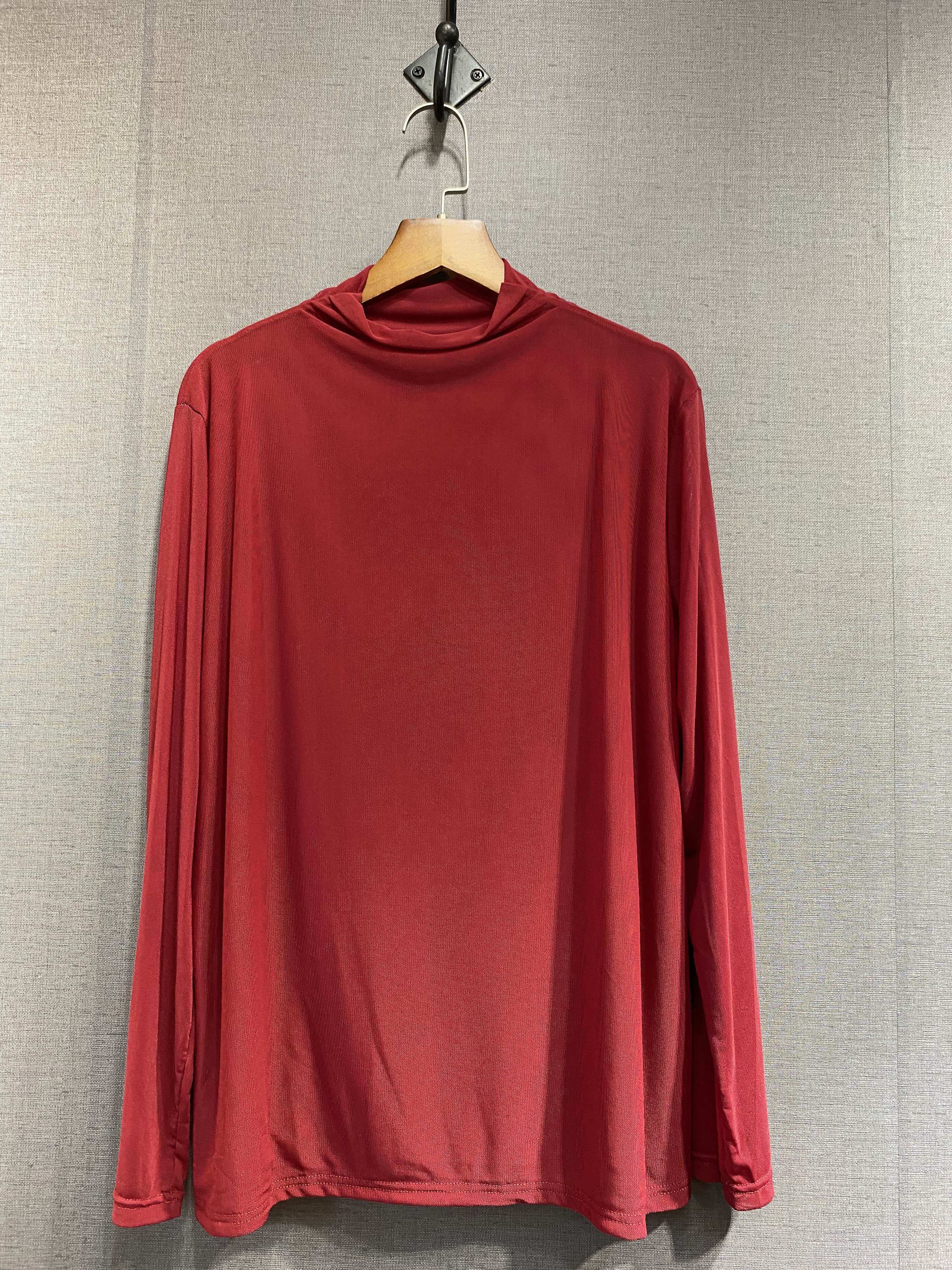 Factory direct sale plus size mom dress all-match thin mesh silk 100% bottoming shirt HYX counter