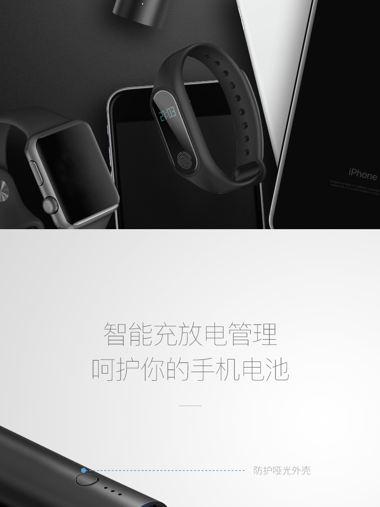 Anchorage Anker hình trụ nhỏ điện thoại di động cầm tay sạc Po 5000mAh kê tím Huawei OPPO - Ngân hàng điện thoại di động sạc dự phòng năng lượng mặt trời