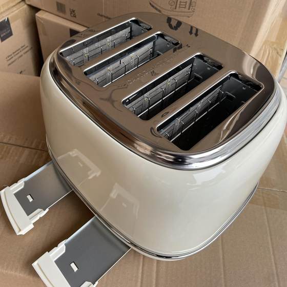 欧洲原单四片全自动复古风多士炉吐司机烤面包机早餐机Toaster