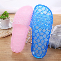 New couple fashion jelly crystal bathroom cool for men and women Summer indoor and outdoor home non-slip slippers