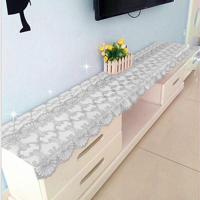 TV cabinet tablecloth waterproof pvc coffee table tablecloth bedside table shoe cabinet cover cloth rectangular TV cabinet tablecloth table mat