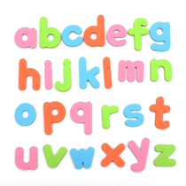 Magnetic letter stickers upper and lower case letters English magnetic stickers childrens early education letters refrigerator stickers whiteboard magnetic stickers