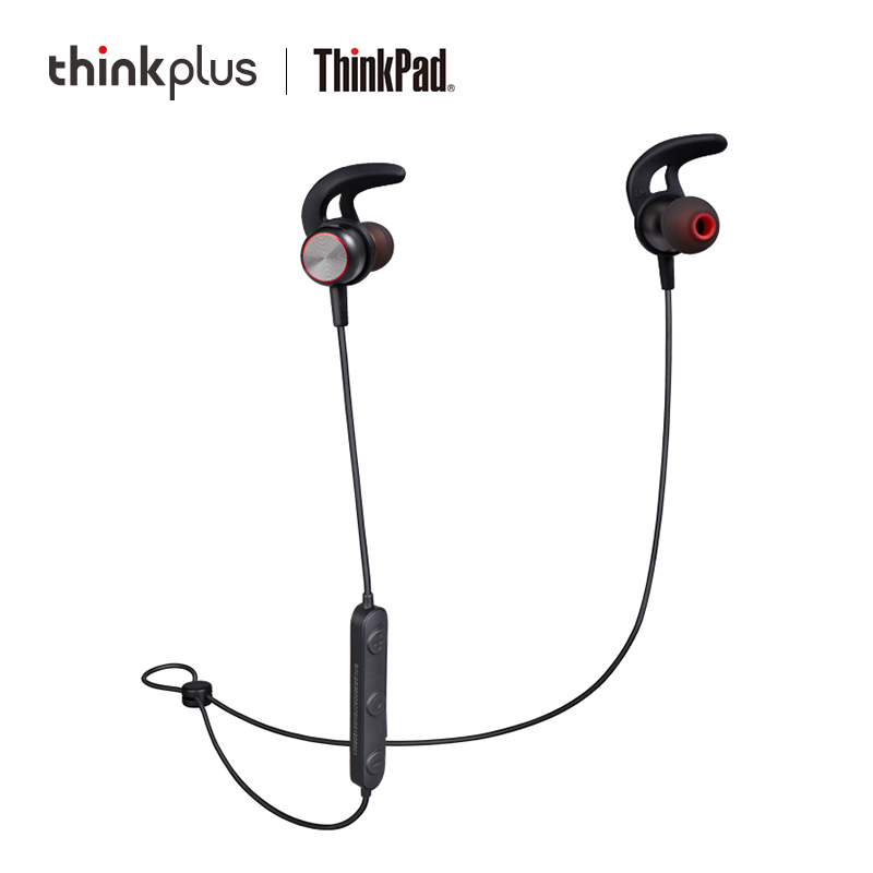 Lenovo Thinkplus pods one wireless neck hanging neck double-in-ear waterproof anti-sweat Bluetooth sports headphones