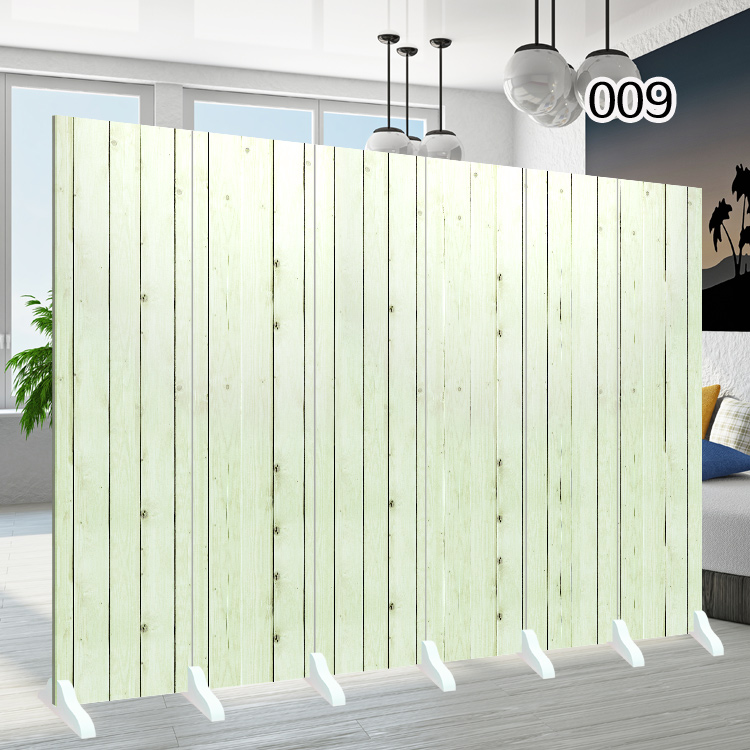 Màn hình phân vùng kiểu dáng đẹp tối giản hiện đại nhà hàng châu Âu phòng khách phòng ngủ nhà hàng khách sạn nhà hàng vải không thấm nước bảng gấp màn hình - Màn hình / Cửa sổ vách nhựa giả gỗ