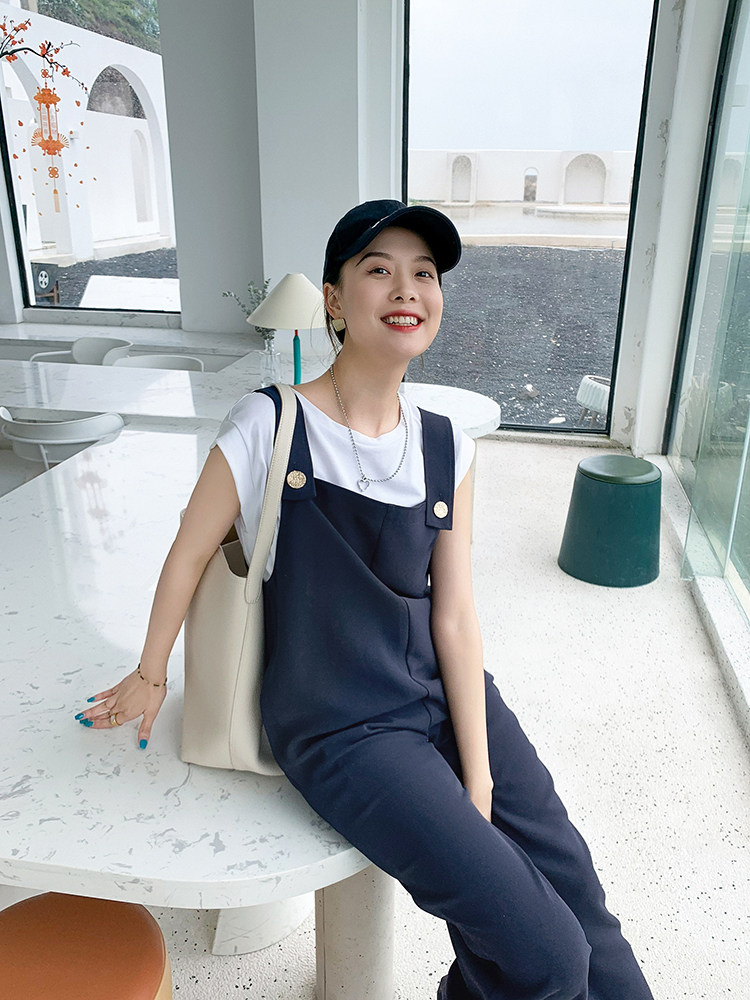 Боди/брюки 美洋meiyang【70系列清仓特卖捡漏】奥地利假日背带裤 阔腿连身裤