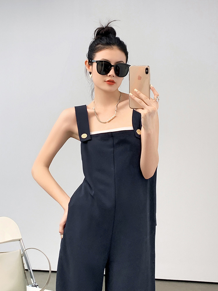 Боди/брюки 美洋meiyang【70系列清仓特卖捡漏】奥地利假日背带裤 阔腿连身裤