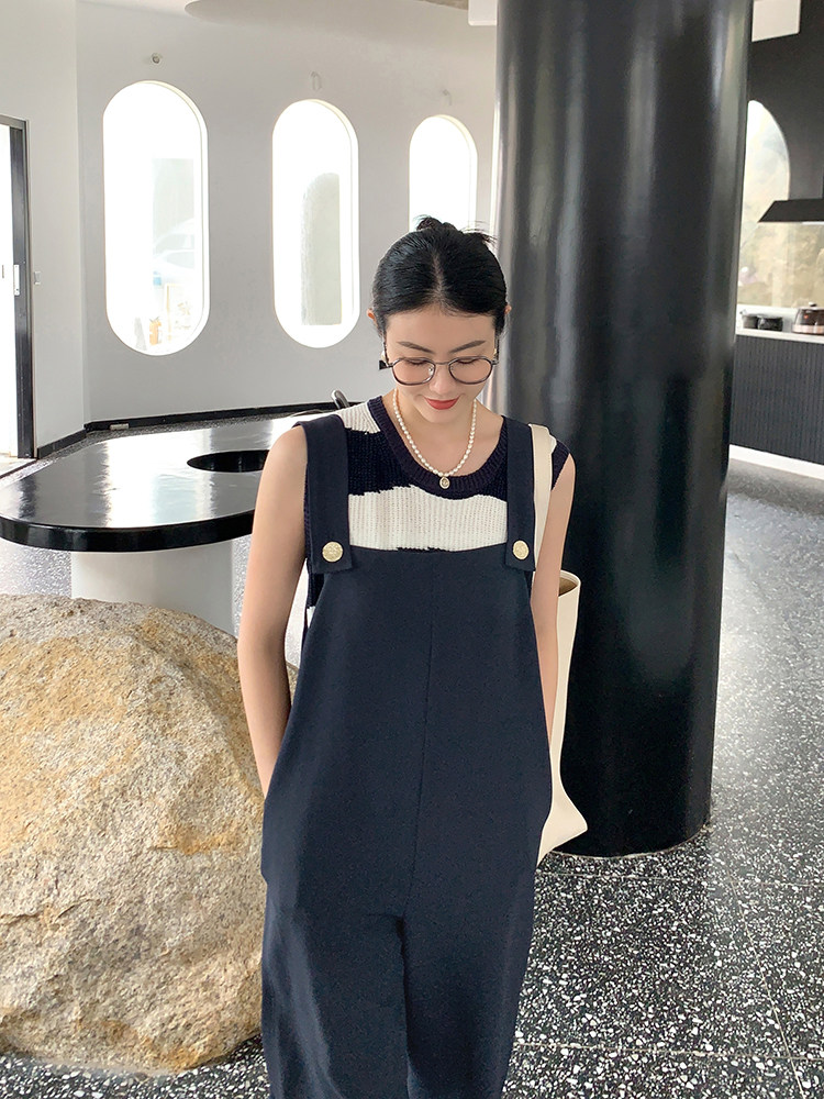 Боди/брюки 美洋meiyang【70系列清仓特卖捡漏】奥地利假日背带裤 阔腿连身裤
