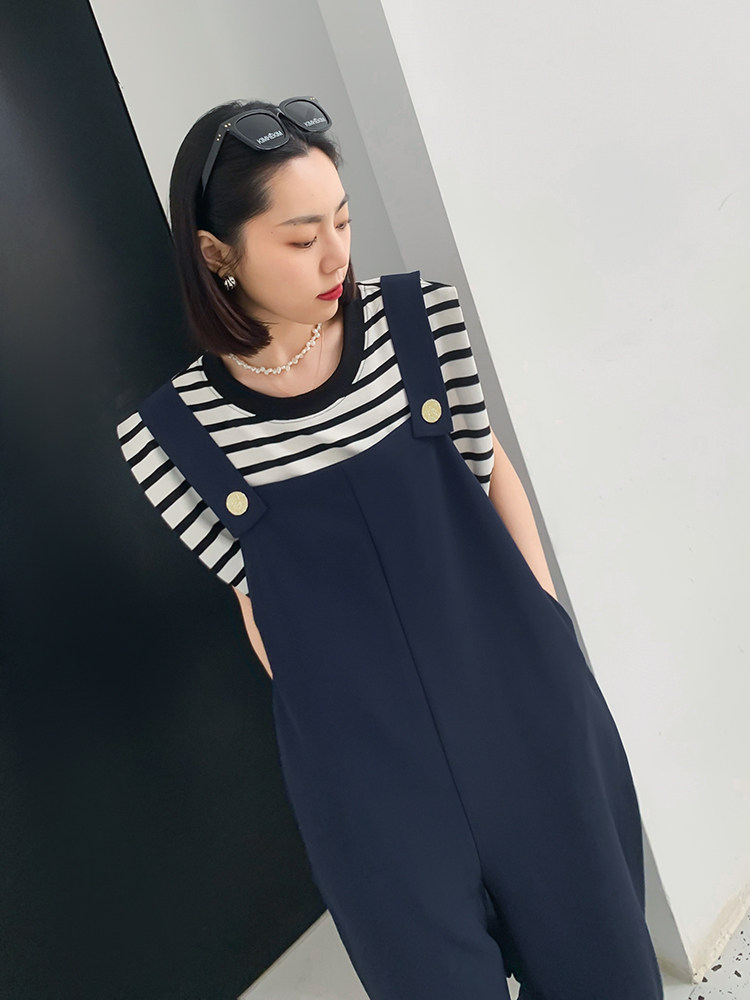 Боди/брюки 美洋meiyang【70系列清仓特卖捡漏】奥地利假日背带裤 阔腿连身裤