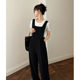 MEIYANG frozen age overalls with adjustable shoulder straps and wide-leg jumpsuits