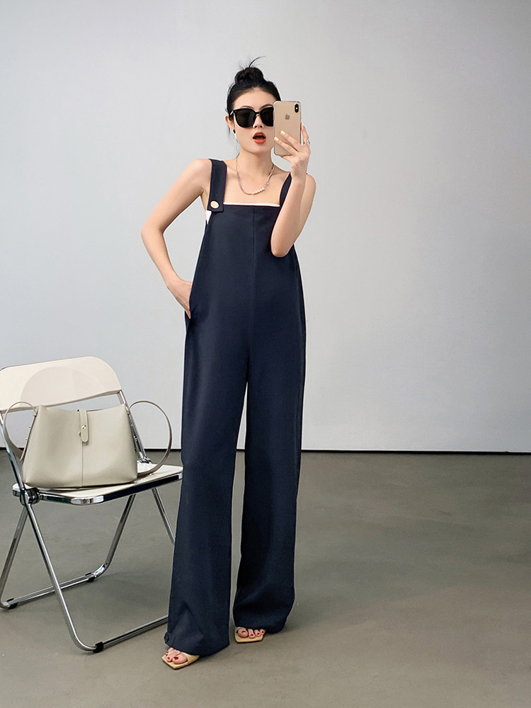 Боди/брюки 美洋meiyang【70系列清仓特卖捡漏】奥地利假日背带裤 阔腿连身裤