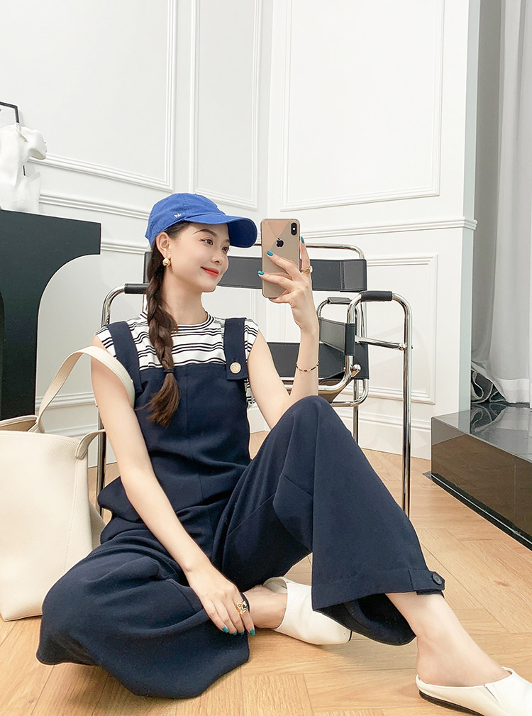 Боди/брюки 美洋meiyang【70系列清仓特卖捡漏】奥地利假日背带裤 阔腿连身裤