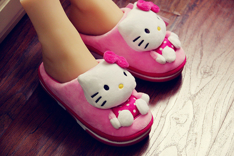 Chaussons enfants en autre HELLO KITTY pour été - semelle autre - Ref 986384 Image 18
