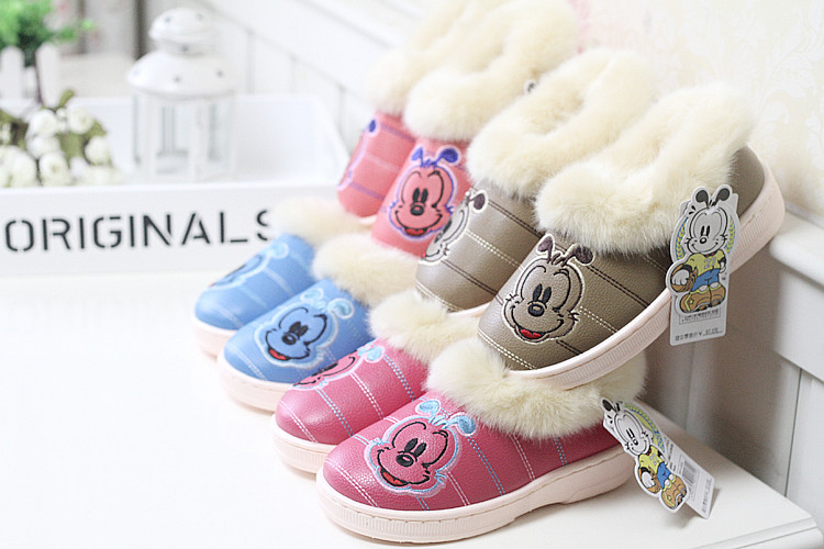 Pantoufles enfants en autre pour hiver - semelle autre - Ref 1015487 Image 31