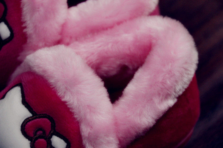 Chaussons enfants en autre HELLO KITTY pour hiver - semelle autre - Ref 1014246 Image 18