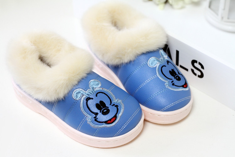 Pantoufles enfants en autre pour hiver - semelle autre - Ref 1015487 Image 25