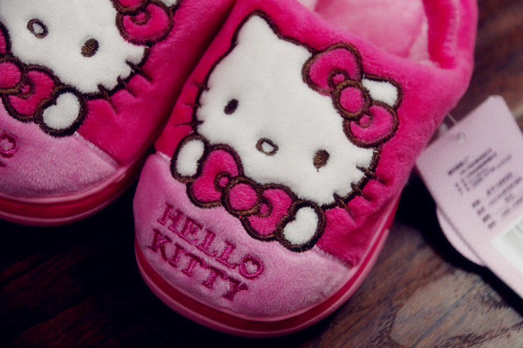 Chaussons enfants en autre HELLO KITTY pour été - semelle autre - Ref 986384 Image 32