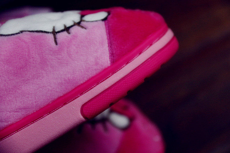 Pantoufles enfants en autre HELLOKITTY pour hiver - semelle autre - Ref 1006987 Image 19