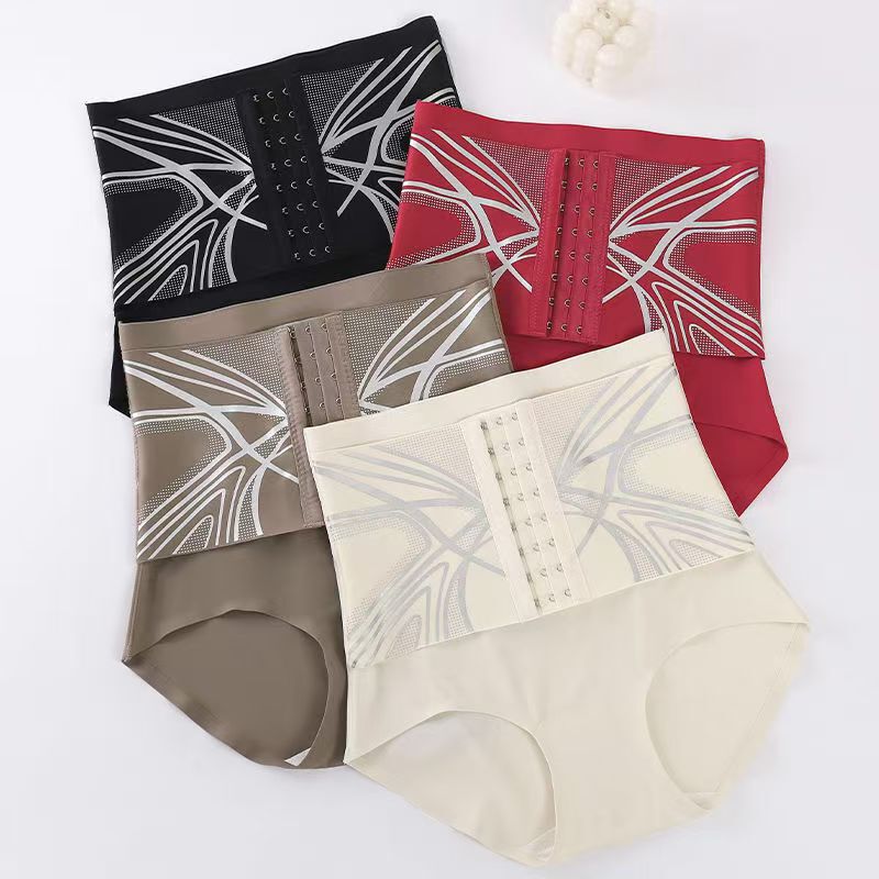 【Powerful Triple Buckle】High-Waisted Tummy Control Panties for Women, Slimming and Shaping Postpartum Body Shaper 【Powerful Triple Buckle】High-Waisted Tummy Control Panties for Women, Slimming and Shaping Postpartum Body Shaper