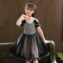 Princess Dress Girls 2022 Summer New Foreign Style Little Girls Kids Dress Summer Tutu Dress Summer