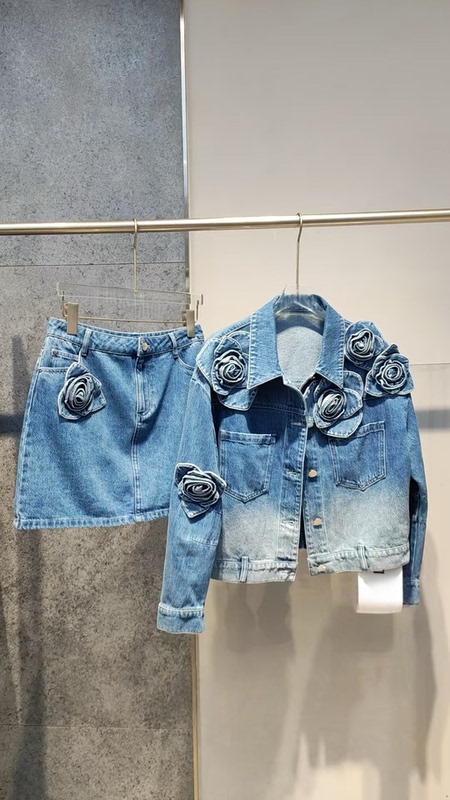 Original Designer Spring Denim Short Skirt